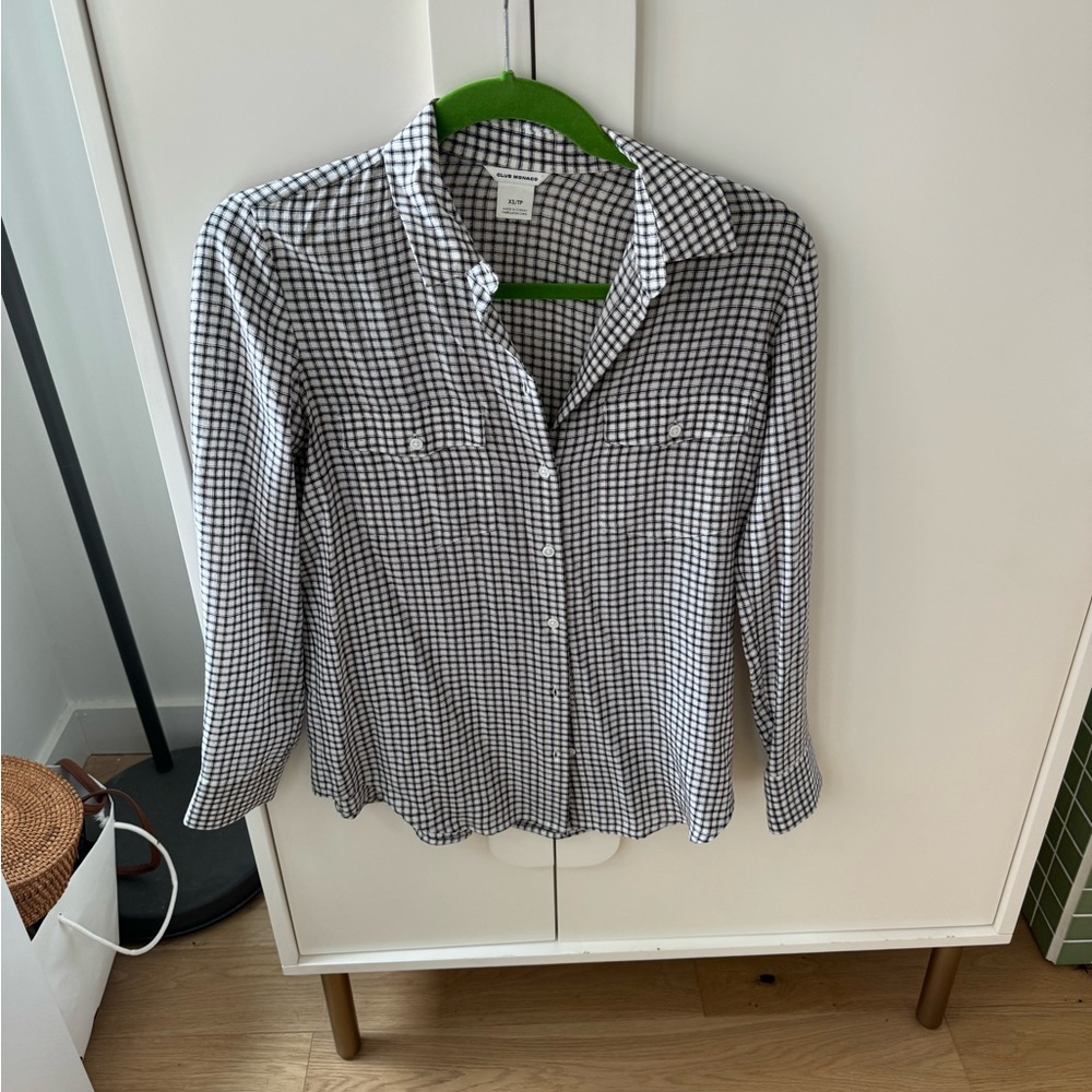 Club Monaco silk shirt